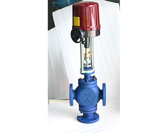 three-way control valve
