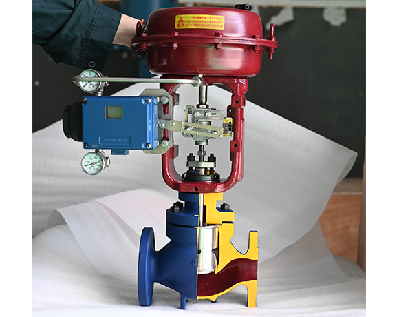Regulating valve planing surface