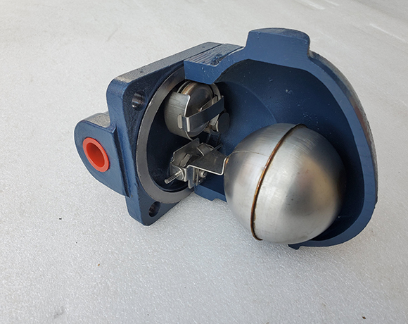 Surface planing of floating ball drain valve