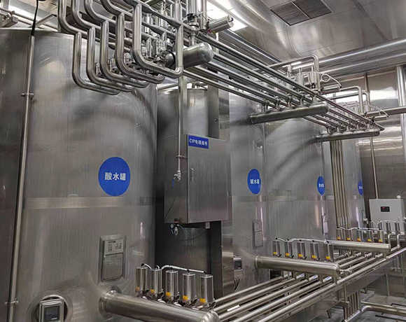 Fully automatic CIP cleaning system