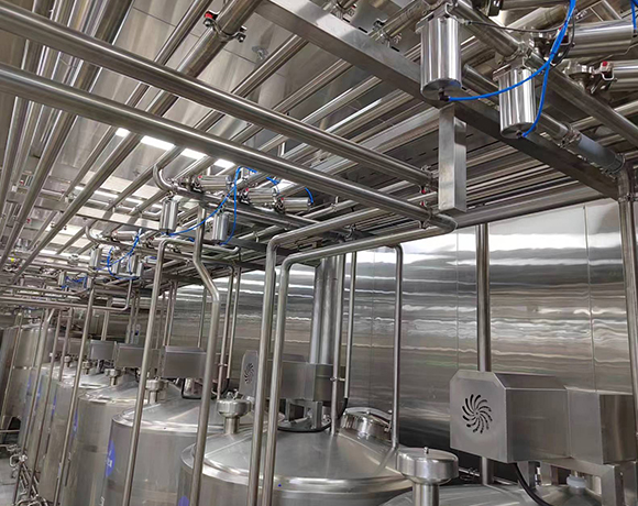 Fully automatic CIP cleaning system