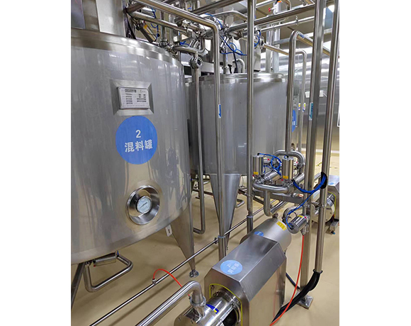 Shear magnetic filter automatic switching mixing unit